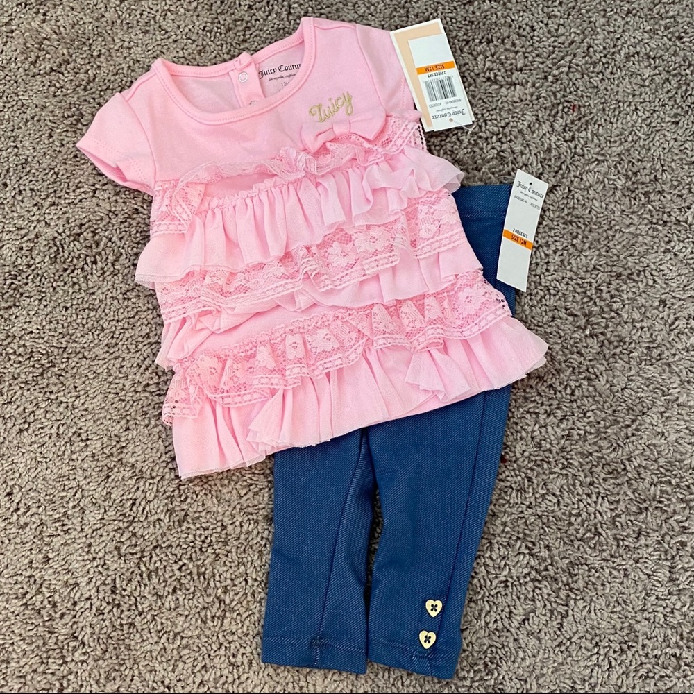 NWT Juicy Couture 2 Piece Set